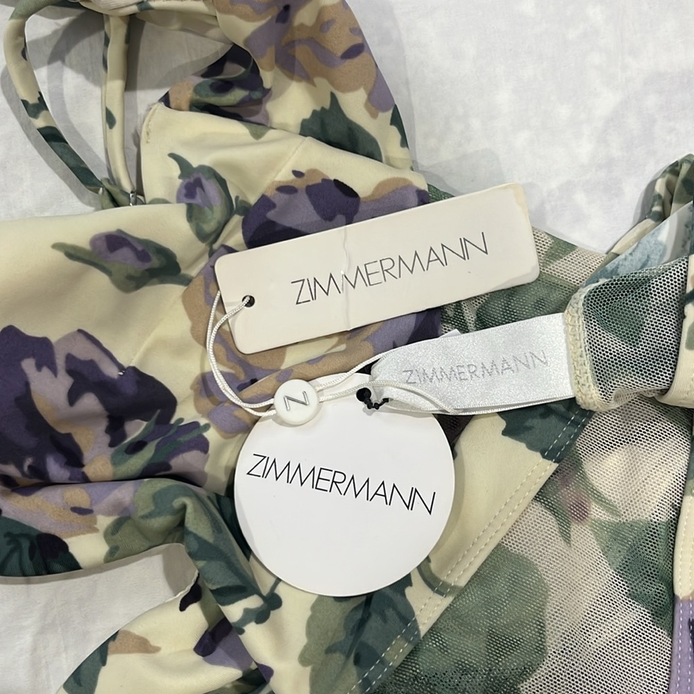 NWT Cream Zimmermann Swimsuit